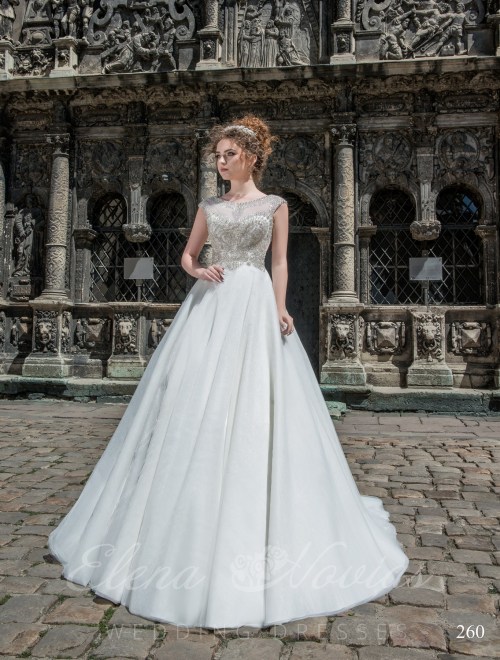 Wedding dress with corset model 260 260